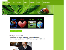 Tablet Screenshot of abcgolfcoach.com